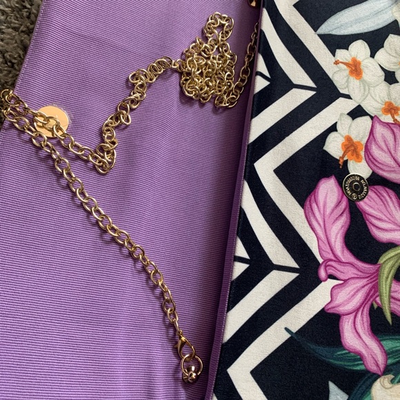 Handmade fabric clutch